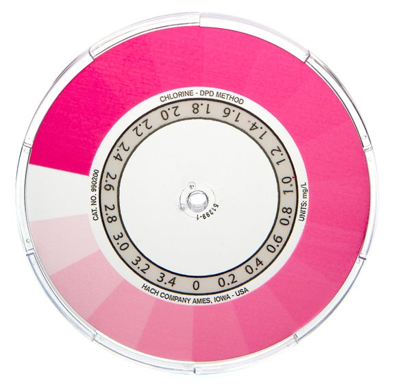 Color Disk Alat Lab HACH, DPD Chlorine Color Disc - Alat Lab, Water Analysis, Microbiology ...