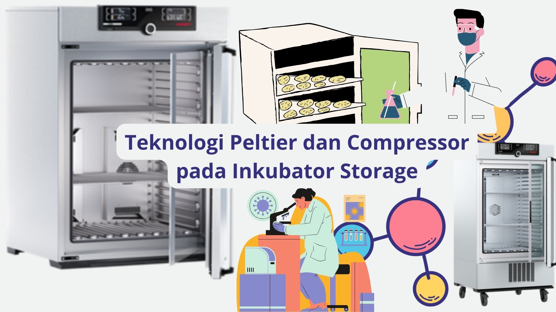 Teknologi Peltier dan Compressor pada Inkubator Storage