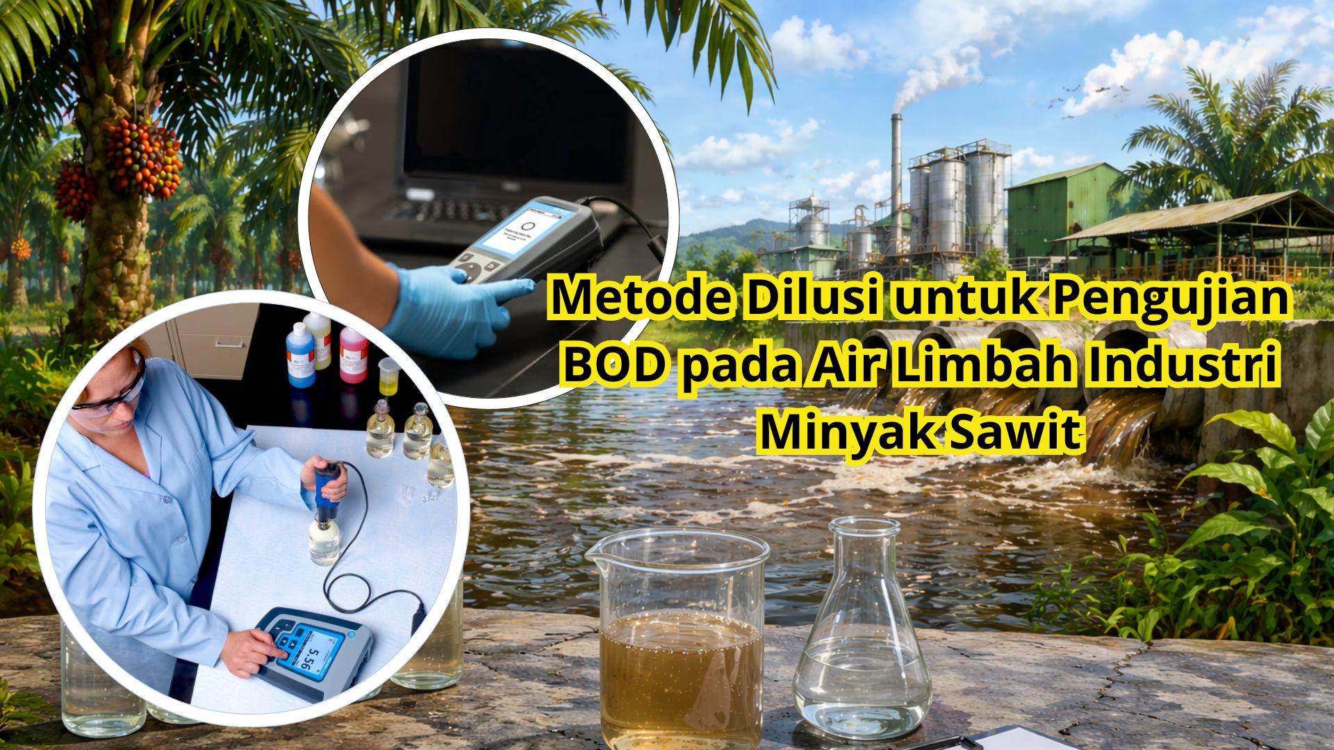 Metode Dilusi untuk Pengujian BOD pada Air Limbah Industri Minyak Sawit